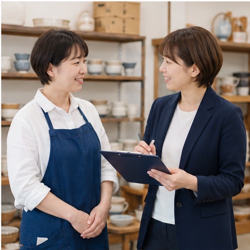 町店マーケティング室の店舗取材